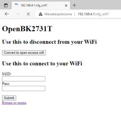 [BK7231T] Mój serwer HTTP, konfigurator, wsparcie MQTT z Home Assistant