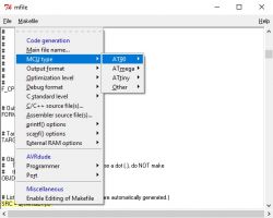 WinAVR toolchain, makefile, programator i symulacja w Atmel Studio 7 [Poradnik]