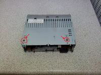 radio samochodowe, sony, xr-5800r, demontaż