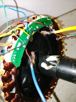 Citycoco 60V 1500W - zwarcie na kablach silnika żółty niebieski zielony jak sprawdzić?