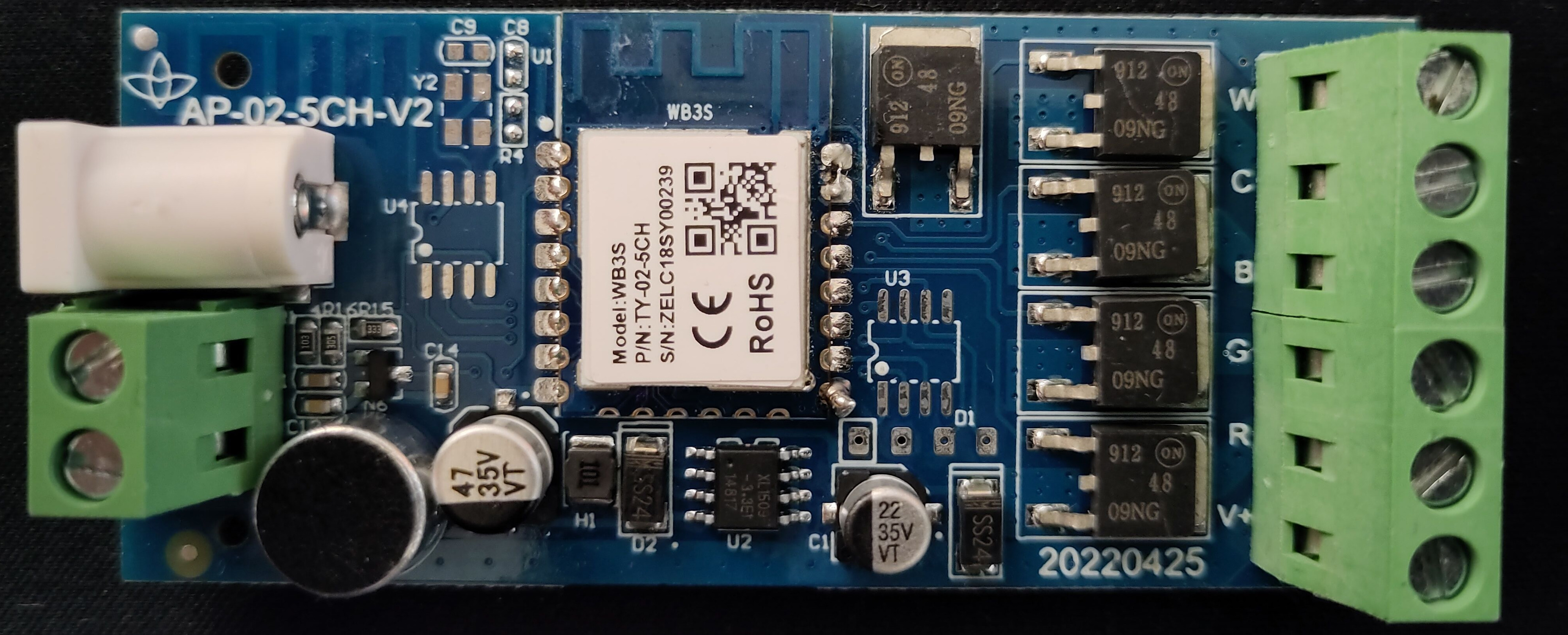 [Solved] [BK7231T] Tuya RGBCCT LED Controller not working, looking