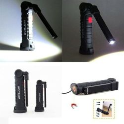 Recenzja i wnętrze latarki Worklight W-52 ładowanej przez USB Recenzja i wnętrze latarki Worklight W-52 ładowanej przez USB