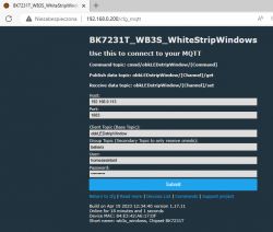 Problem to flash and work with Moes 2 gang wall switch(WIFI+RF433)