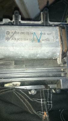 Mercedes A Klasa 140 99r - Uszkodzony sterownik skrzyni biegów półautomatyczne Mercedes A Klasa 140 99r - Uszkodzony sterownik skrzyni biegów półautomatyczne