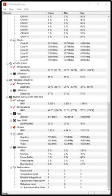 Bezpieczne napięcia dla Ryzen 5 3600 po OC GTX 1060 6GB?