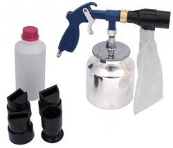Wood Soda Blasting Equipment: Best Gun, Compressor Models & Granulation for Private Use