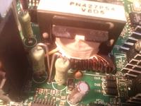 Uszkodzony (Potrzebny) transformator impulsowy do Toshiba VFA7-4075PLY-EU