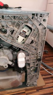 Zmywarka IKEA RENLING DW60 - Awaria i naprawa wirnika pompy myjacej.