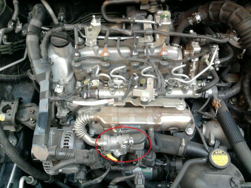 Toyota, Corolla E12 Błąd zaworu EGR elektroda.pl
