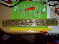 Zegar matrycowy 8x80 + termometr oraz datownik z imieninami