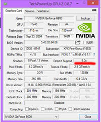 Geforce 6600 256MB i Farming Simulator 2015 - błąd SM3.0.