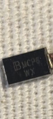 Obustronna dioda transil z oznaczeniem B MCP6 WX