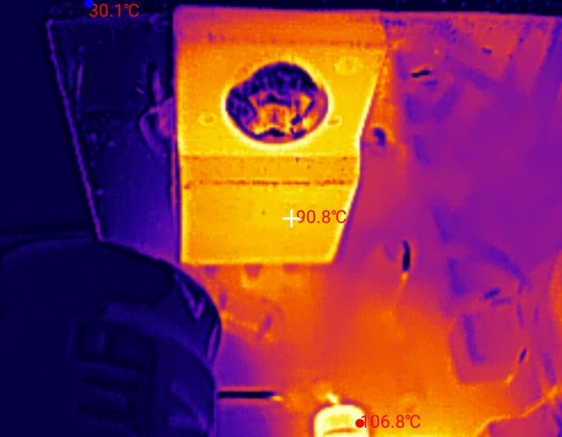 Thermal imaging. A universal workshop power supply for testing laptops for just 45 zlotys?