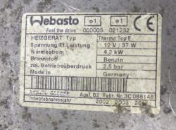 Uruchomienie piecyka Webasto do ogrzewania garażu - instrukcja obsługi bez zegarów i pilotów