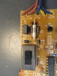 Camry CR 7407 - Schemat regulatora temperatury i czasu koca elektrycznego
