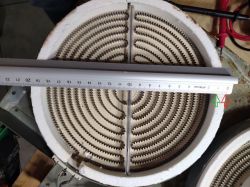 Siemens ET77050EU/01 - przepalona grzałka w dużym polu