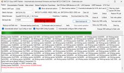 CB3S (BK7231N) Flashing Error with FT232R and Easy UART Flasher: Serial.BytesToRead 0