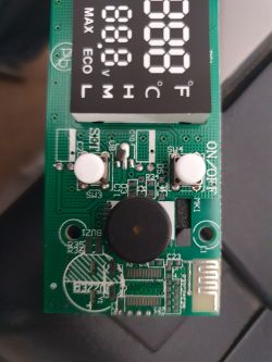 Lodówka turystyczna 45l z kompresorem - błąd f7, niewłaściwa praca termistora 560 NTC 10k Ohm