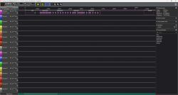 Screenshot of a logic analyzer display showing decoding results of the NEC protocol.
