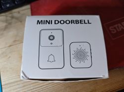 Box of a mini doorbell.