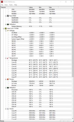 Wysokie temp. i7 9700k na chłodzeniu Grandis 2 XE1436 - jak obniżyć?