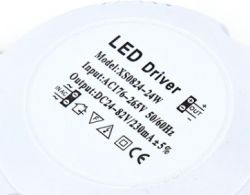 Podmiana zasilacza LED w plafonie: Mrugająca lampa 17W, poszukiwanie zamiennika 8-24W, 180mA