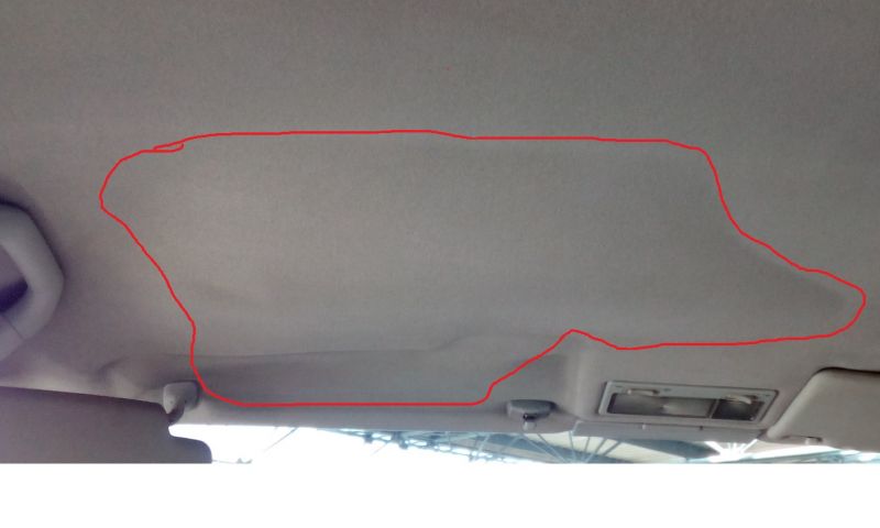 Stuck Headliner - Solutions for Peeling & Gluing Octavia 1 Car Model (Age 19 Years)