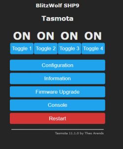 [ESP8266] Blitzwolf BW-SHP9 - przedłużacz z gniazdami i USB sterowany przez WiFi