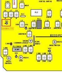 Radio CB President George - brak odbioru i nadawania po wymianie syntezy PLL2002A1