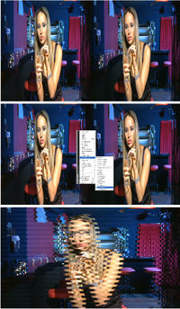 Jakie okulary 3D do funkcji ROW INTERLACED w KMPlayer?