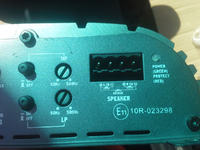 Impulse SLA-2100 - Jakie złączki pasują do terminala wzmacniacza?