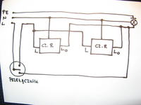 Motion detector - Connecting two motion detectors to one lamp