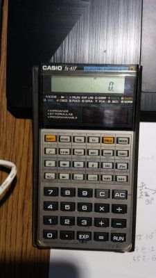 Relacja z diagnozy i naprawy kalkulatora elektronicznego