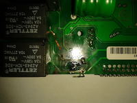 Uszkodzony termostat elektroniczny bojlera Gamlet SG-80 Uszkodzony termostat elektroniczny bojlera Gamlet SG-80