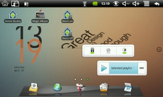 Are there any alternatives to the Eaton Moeller Xcomfort for touchscreen control?