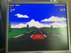 Amiga game screen with black borders on the sides.