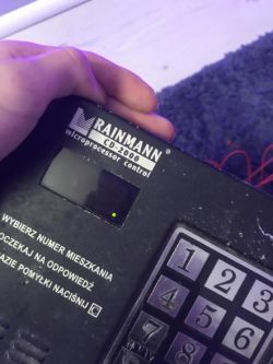 Rainmann CD-2000 Problem z wyświetlaczem