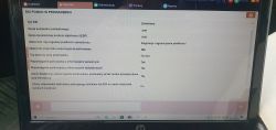 Ekran laptopa z ustawieniami systemu wspomagania parkowania BSI.