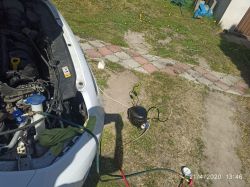 Pompa próżniowa do klimatyzacji z agregatu od lodówki Pompa próżniowa do klimatyzacji z agregatu od lodówki