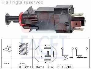 Światła stop świecą cały czas - Opel Meriva 2004r.
