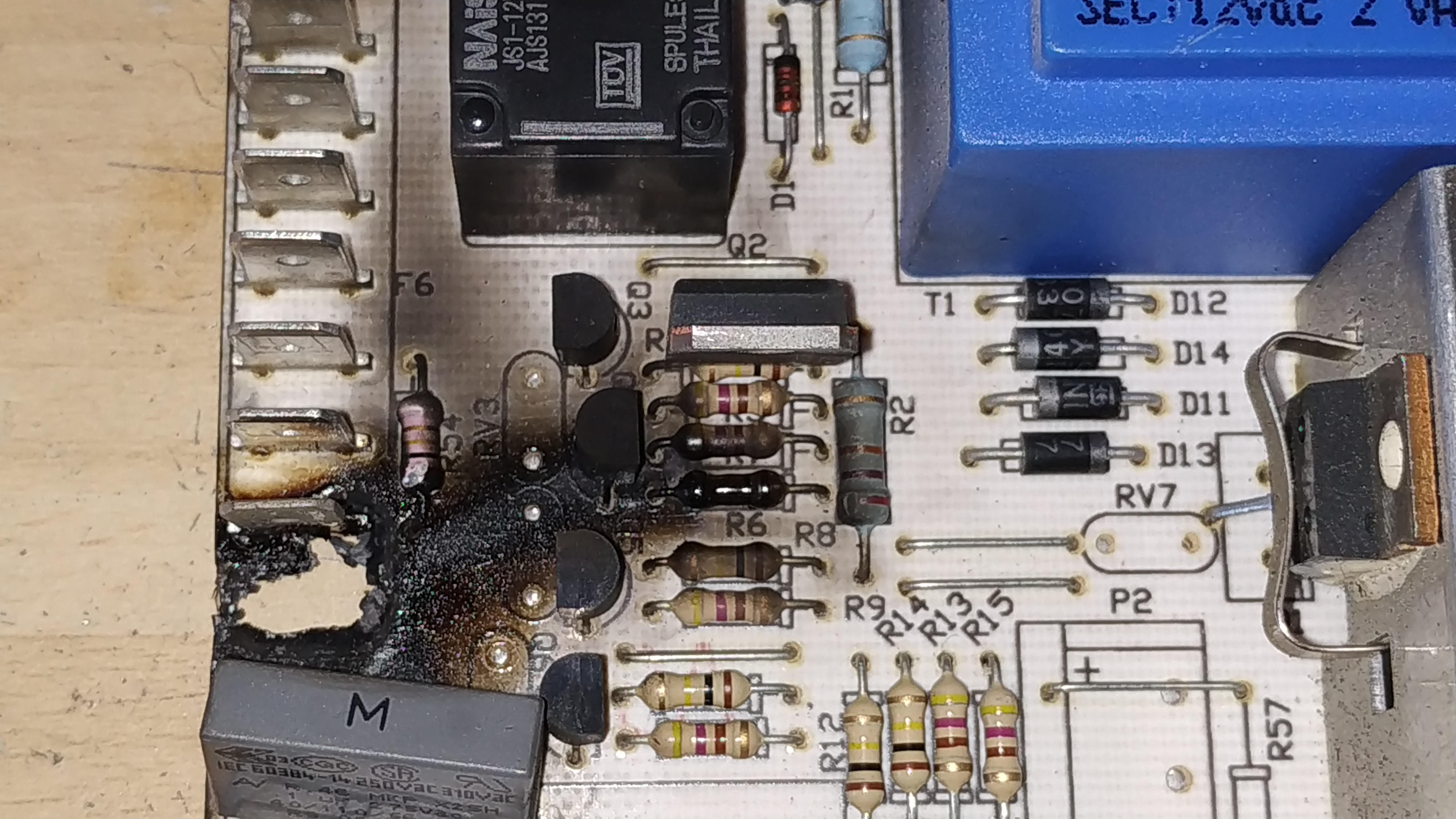 Pralka Polar PDP 800: przegrzewanie modułu Minisel 800 65dx-65sx-45dx i ...