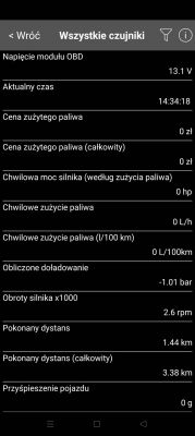 Niestabilne odczyty czujnika temperatury w Astra G COUPE Z18XE - czy to normalne?