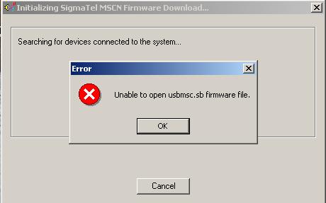 Problem z odtwarzaczem mp3 Lark Matrix
