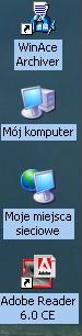 Tło ikon. Dlaczego pokazuje się tło zamiast tapety?