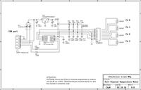 Zasilany z portu com czujnik temperatury