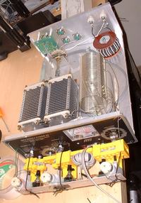 Skrzynka antenowa zmodyfikowana przy pomocy klocków lego