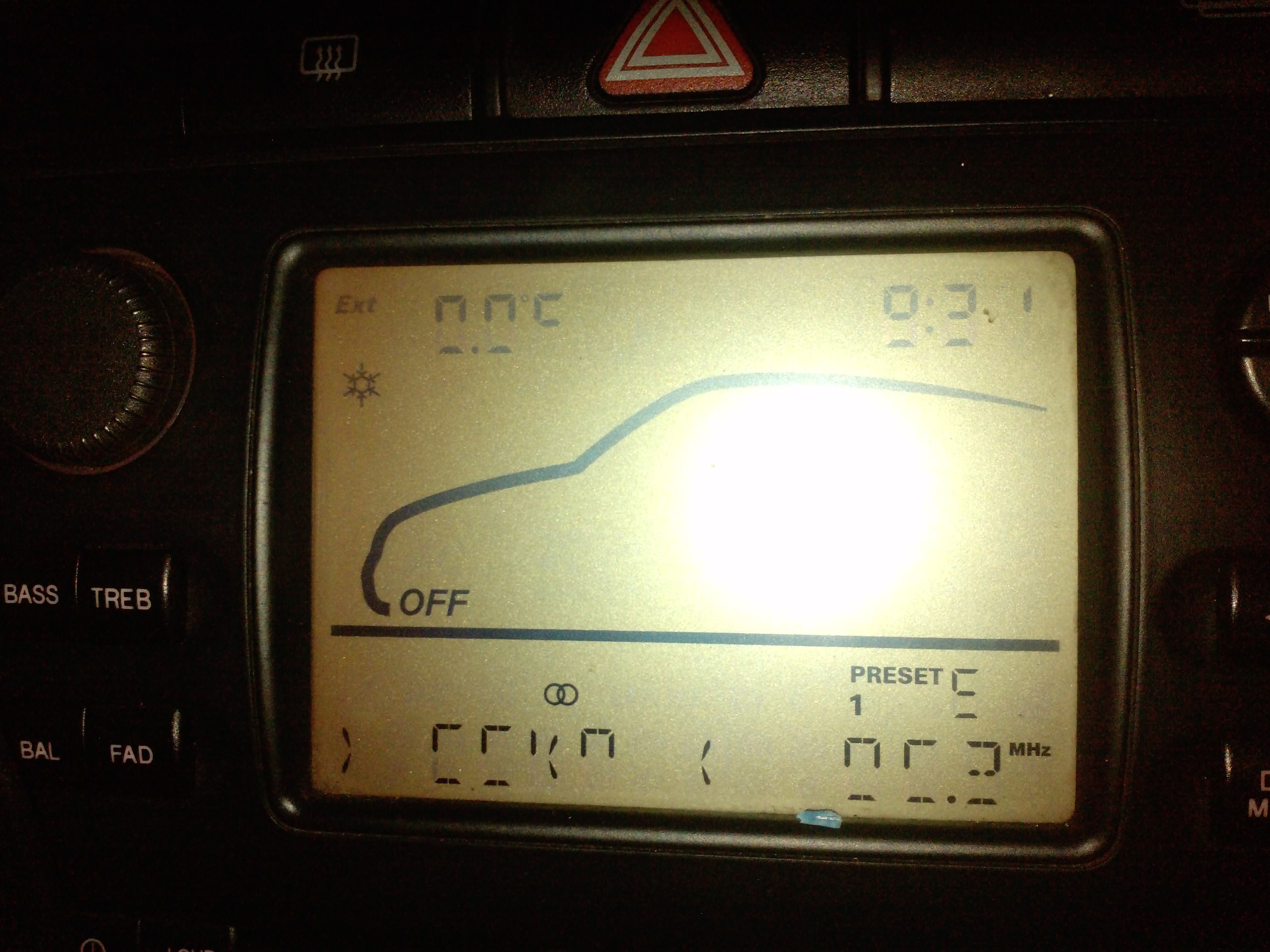 seat cordoba znikające literki z ekranu elektroda.pl