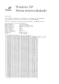 Paski na wydruku Samsung SCX-4100 Paski na wydruku Samsung SCX-4100
