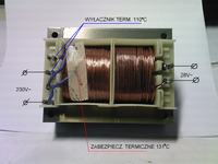 Łóżko rehabilitacyjne TYP QUADRO 5 - transformator zasilacza