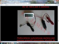 termometr samochodowy - czujnik temperatury do samochodu